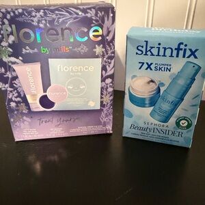 Florence by Mills Skin Care Set Eye Mask Moisturizer Skinfix Beauty Insider Kit